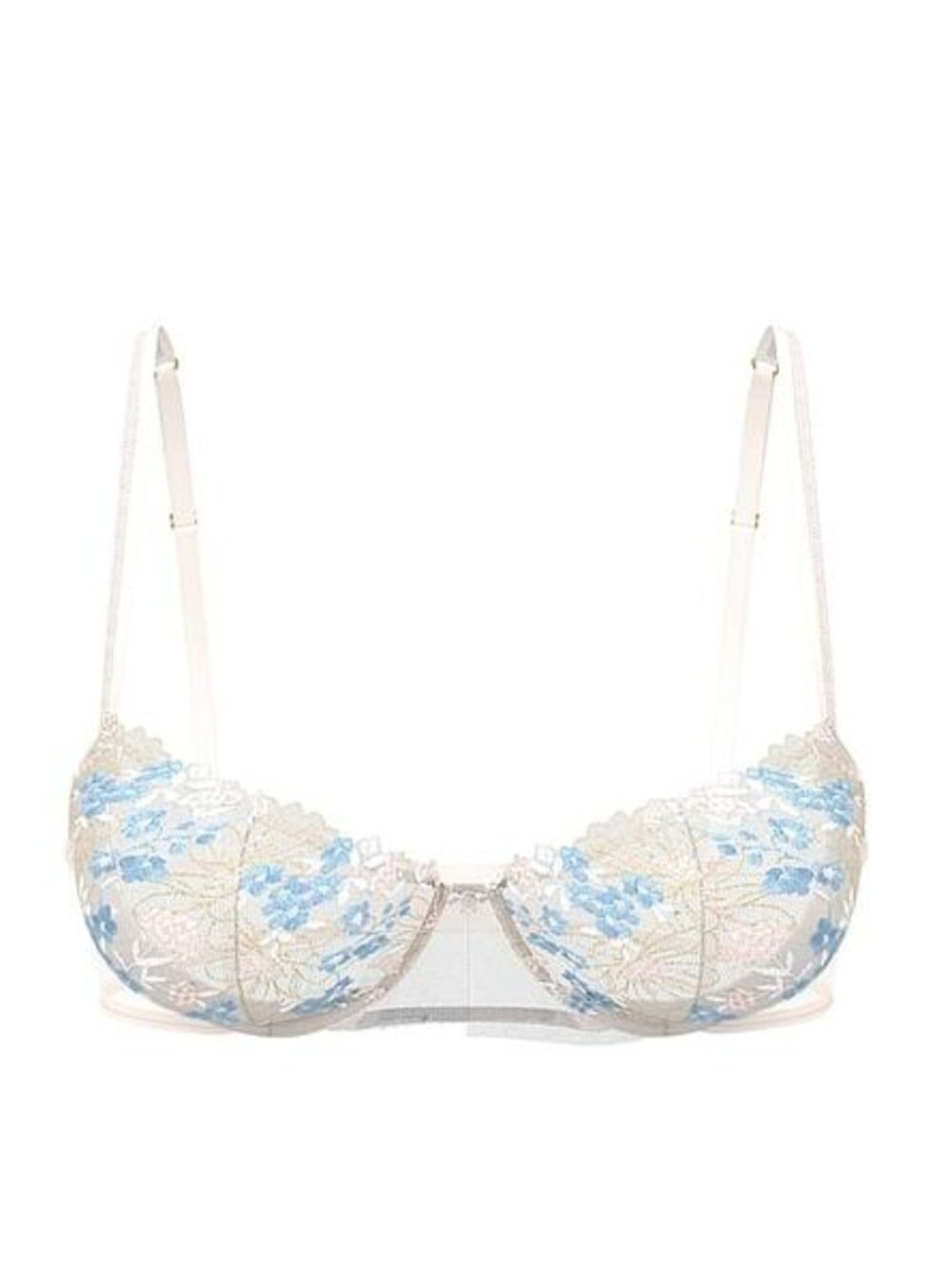 New! Victoria’s Secret Wicked Wildflower Unlined Balconette Bra 38G 34690